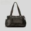 Retro Changing Crossbody Shoulder Bag - color brown