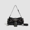 Retro Oil Wax Leather Handbag Shoulder Crossbody Bag
