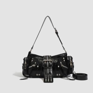 Retro Oil Wax Leather Handbag Shoulder Crossbody Bag