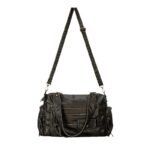 Retro Changing Crossbody Shoulder Bag - color brown