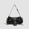 Retro Oil Wax Leather Handbag Shoulder Crossbody Bag