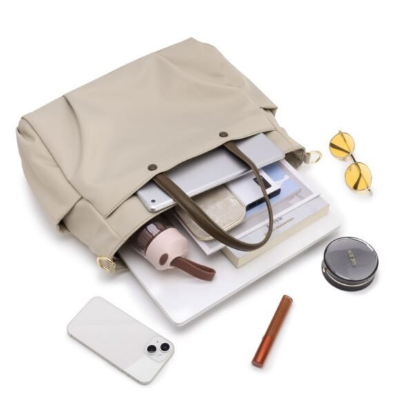 Laptop Tote Bag, small size details, fruit apricot