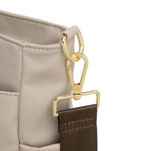 Laptop Tote Bag, small size details, fruit apricot - water-resistant