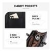 Product details of Computer Bag with Clutch - black
