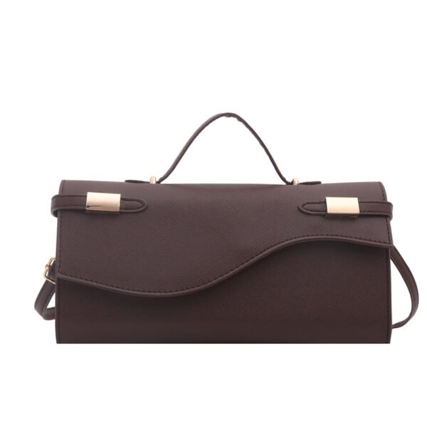 Retro-style handbag, underarm bag, shoulder bag, crossbody bag - brown