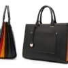 Laptop Tote Bag - color black
