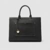 Laptop Tote Bag - color black