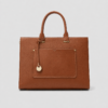 Laptop Tote Bag - color brown