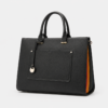 Laptop Tote Bag - color black