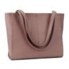 Womens Commuter Tote Bag with Laptop Compartment - color pink