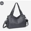 Womens Large Capacity Tote Bag - gray